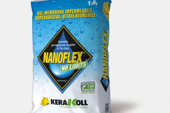 nanoflex no limits gel membrana impermeabile