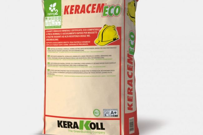 keracem eco legante idraulico