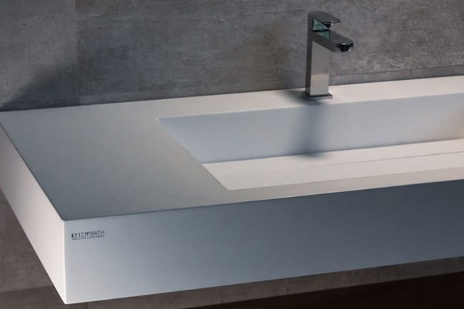 lavandino moderno con piastrella siria ceramiche